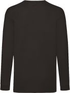 T-shirt enfant manches longues Valueweight (61-007-0) - Réf : SC61007 - 100% coton - Marque : Fruit of the Loom_2