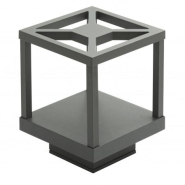 Borne lumineuse extérieure Arlen IP54 - LED COB 12W 3000K anthracite - DOPO_2