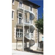 Escalier hélicoïdal design pour passage 1UP ou 2UP