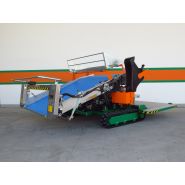 Récolteuse de légumes 7000 foglia - ortomeca srl - largeur de tête de récolte 130 à 180 cm - moteur 25 hp_2