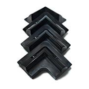 Kit 4 coins de fixation en ABS pour panneau solaire - Noir ou blanc - Résistant aux intempéries_2