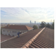 Ligne de vie à brider sur potelets standard à chariot - dispositif d'ancrage horizontal conforme EN795:2012 classe C_2