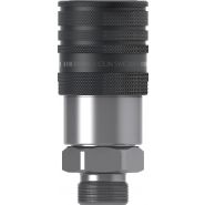 Série 365 DN 10 - Coupleur hydraulique CEJN en acier zinc-nickel - ISO 16028_2