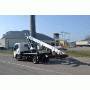 B-lift 18 Camion nacelle - CTE - 18m - Bras télescopique à 3 éléments et rotation tourelle 540°_2