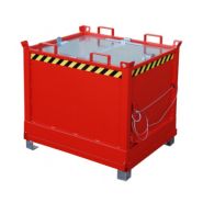 Type fb - benne à fond ouvrant pour trains à base roulante - bauer gmbh - charge 1000 - 1250 kg_2