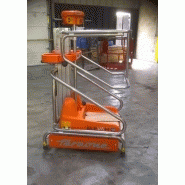 Nacelle automotrice - ESCAMOVE 40 (Elevah 40) - hauteur de travail 3.96m - capacité 150 kg_2