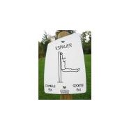 Ps27-espalier - parcours de santé Extébois - hauteur chute libre maxi 1,17 m - dimensions 2,16 x 0,28 m_2