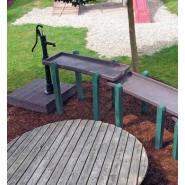 Table d'eau robuste et moderne - idéale pour parcs et terrains de jeu - réglable pour enfants - ADS Equipements Eurl_2