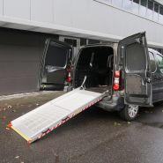 Rampe de chargement repliable et facile à manipuler - Manutention - jusqu'à 400 kg - DH-AI12/13_2