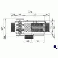 Lave-semelles et lave-bottes à passage continu ECO_2