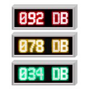 Sonomètre géant chiffres de 18 cm_2