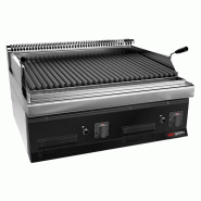 Grill à gaz à pierre de lave - 14 kW - Grille inclinable - Soubassement avec 2 portes incl.  - Mario 700 | GGM -GLK873C-GK866T_2