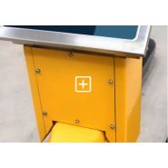 TP410 Wide - Transpalette peseur inox - Giropes - Portées 1000 à 2000 kg - Avec ou sans imprimante_2