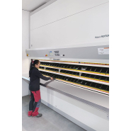 Stockeur Hänel Rotomat® pour réduire l’empreinte au sol