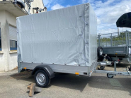 Remorque bagagère en aluminium - MCALU PRO - PTAC 750 Kg - 255 x 133 cm - 1 essieu - Saris - Reference AT 480 200 3500 3 K_2