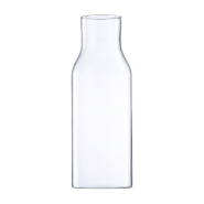 Set whisky - Carafe en verre 1350 ml avec 4 verres à whisky 320 ml - Transparent_2
