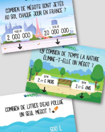 Cendrier de Sondage - Urbain, Design et Original - Contenance 2000 Mégots_2