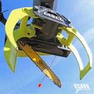 Grappin Lasco pour tronc d'arbre jusqu'à 60 cm de diamètre