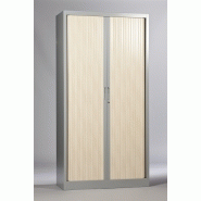Armoire métallique à rideau PVC AHR10 - 1980 x 1000 x 440 - robuste et silencieuse_2