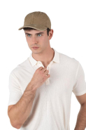 Casquette Vintage - 6 panneaux - Coton brossé épais effet Vintage - Réf: KP165_2