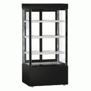 Vitrine réfrigérée pour pâtisserie MADRID - 1000 mm - 3 étagères - Noir_2