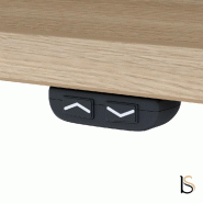 Bureau réglable en hauteur TRAM - Mobel Linea - 120, Alu, Acacia clair_2