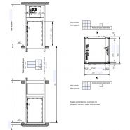 Monte-charges accessibles - Pylône autoporteur BKG France - Charge 500 kg - Type 500.10/49 et 500.15/59_2