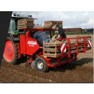 Planteuse avec écartement réglable entre 75 et 90 cm