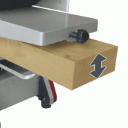 Raboteuse-dégauchisseuse TC-SP 204 Einhell - table en aluminium, puissance 1500 W, butée inclinable 0° à 45°_2