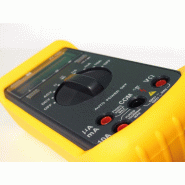 FI125 - Multimètre numérique portable RMS 3 200 points - Mesure tension, résistance, courant - Protection 600V CAT III_2
