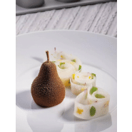 Poire - Moule en silicone Gourmand Horeca Pavoni Italia - 15 empreintes_2
