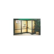 Range - Cloisons amovibles modulables - Ardal - Kit à lames en pin avec pieds ou mâts de liaison_2