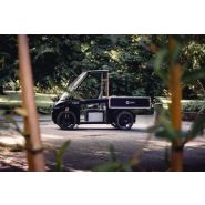 Vélo quadricycle professionnel grand format City Q 1200 - Caisson ouvert polyvalent - Charge maximale 170 kg - Autonomie 150 km - Volume 2 m³_3