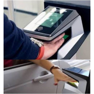 Lecteur biométrique sans contact - Scan d'empreintes digitales 3D MorphoWave Compact - Identification rapide et précise_2