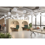 Cabine acoustique connectée et design - BOX ARCHIKUBE - 2 à 6 places personnalisables_2