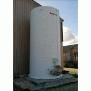 Réservoir double paroi avec détecteurs de fuite et vanne cadenassable