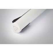 Stylo à bille en aluminium recyclé - couleur métallisée mate - encre bleue_2