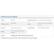 Sfm1824 - Coupe industrielle - Bohyar - Gamme fonctionnante : 18in - 24in - Électrique, Pneumatique et Hydraulique_2