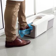 À partir de 10 cartons = 11000 pièces couvre-chaussures CPE imperméables_2