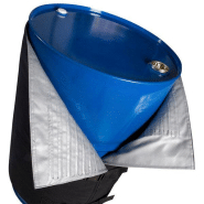 Couverture Chauffante - Fût métal ou plastique 25L - 225W (0-90°C) - usage intensif_2