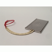 Resistances chauffantes ceramique plates blindees  type r8_2