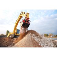 Série SB - Godets cribleurs VTNEurope - 4 modèles pour pelleteuses de 13 à 50 tonnes - kit grilles interchangeables_2