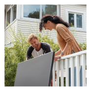 Support balcon pour panneau solaire ECOFLOW - installation facile et sécurisée pour espaces urbains_2