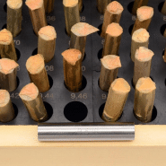 Jeu de piges de contrôle sans têtes - 0,2-1,3 mm - Classe III avec progression de 0,02 mm_2