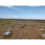 Machine agricole Somaref pour la récolte de tabac Burley