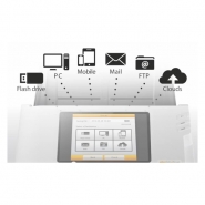 Scanner réseau autonome eScan A280 - recto-verso, écran tactile, 20 ppm, chargeur 50 pages, OCR intégré_2