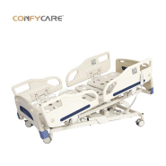 Lit hospitalier électrique inclinable pour soins intensifs - JFD69 - Coinfycare - 6 moteurs Ti-motion, capacité 250kg, Trendelenburg & angles réglables_2