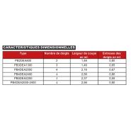 Pique-bottes PB2DEA800 - 2 doigts - Agrisphere - 1460 mm_2