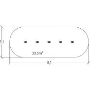 Saute mouton junior - parcours de santé - Proludic - 5,10 m de largeur - JPS16-J-M - accessible dès 6 ans_2