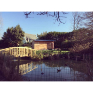 Box chenil - BOX036 - Fabrication française en bois Douglas, épaisseur 48 mm, isolation thermique_2